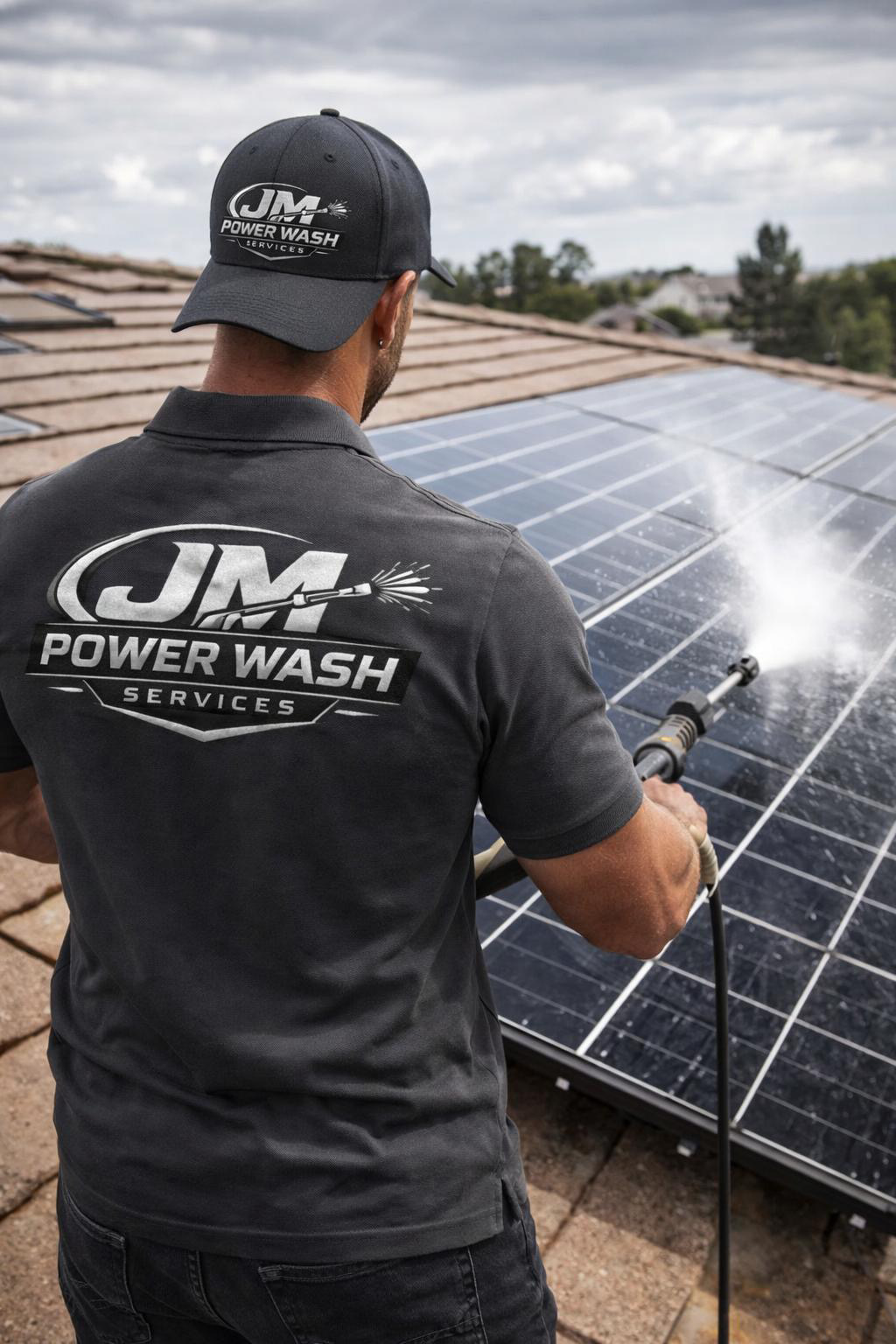 Solar panel cleaning